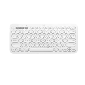 מקלדת Bluetooth בצבע לבן מבית Logitech דגם K380